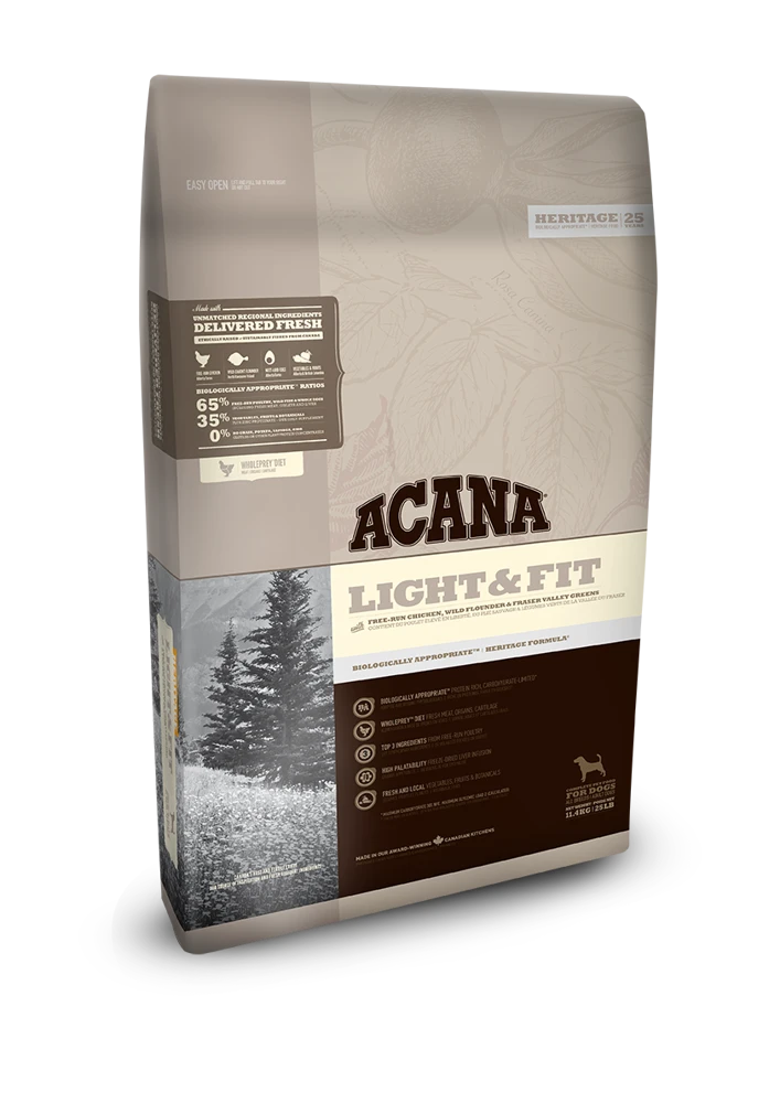 ACANA Heirtage Light & Fit Chien 11,4kg
