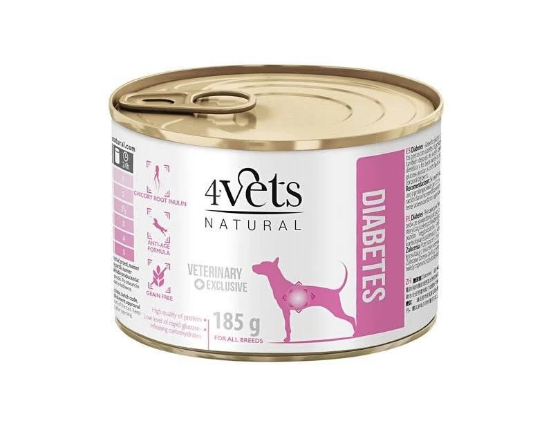 4Vets Dog Diabetes 185g X12