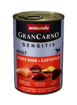 Animonda GranCarno Sensitiv Adulte Poulet & Pommes De Terre 400g X6