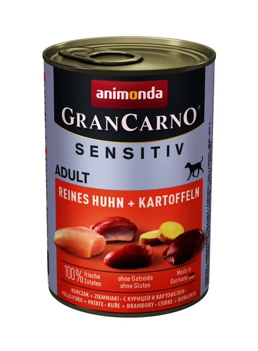 Animonda GranCarno Sensitiv Adulte Poulet & Pommes De Terre 400g X6