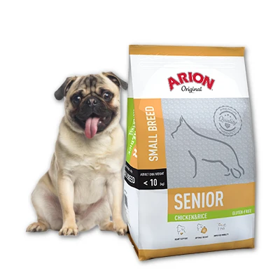 Arion Original Senior Small Breed Poulet Et Riz 7,5kg X2