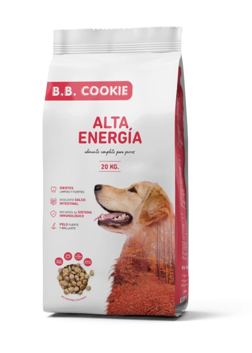 B.B. Cookie High Energy Avec Vitamines 20kg