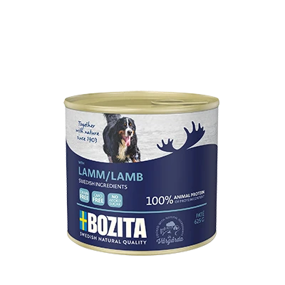 BOZITA Dog : Pâté D'agneau 625g X12