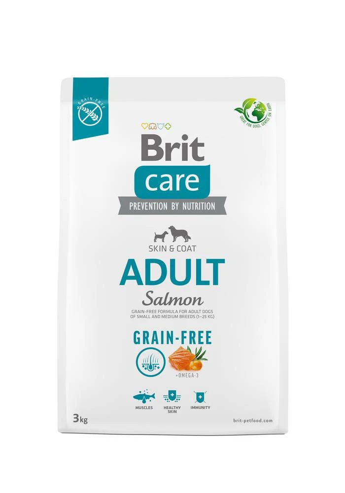 BRIT CARE Grain-free Adult Salmon 3kg X2 – Image 2