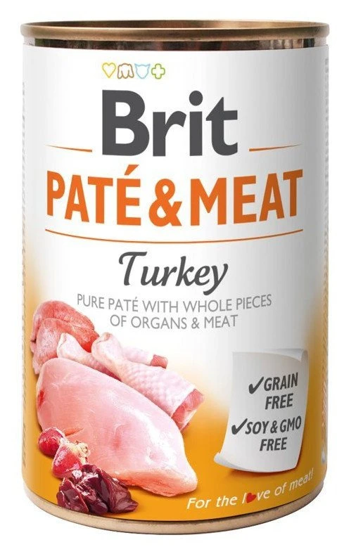 BRIT PATE & MEAT TURKEY 800g X10 – Image 2