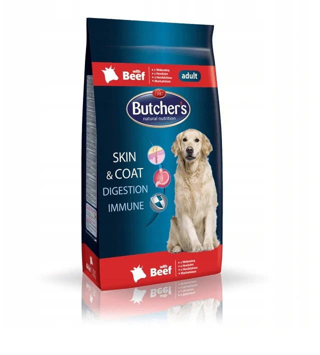 BUTCHER'S Skin Coat Digestion Immune Beef (Boeuf) 15kg