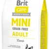Brit Care Mini Grain Free Adult Avec Agneau 2kg