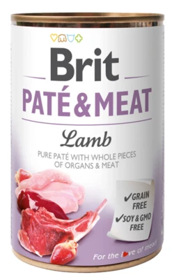 Brit Pate & Meat Agneau 400g X12