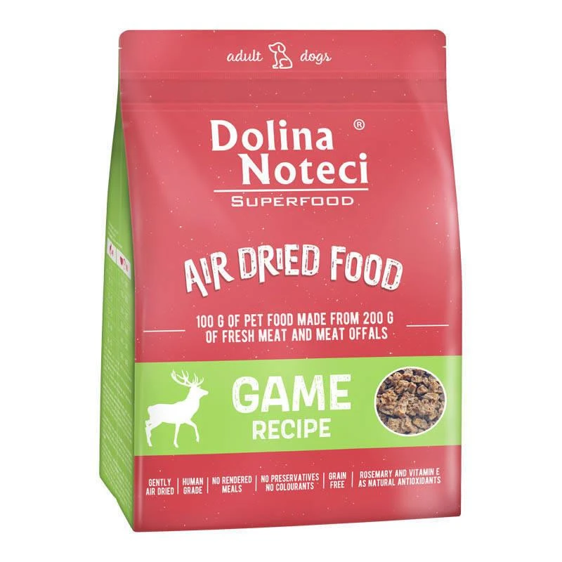 DOLINA NOTECI Superfood Plat De Gibier - Aliments Secs Pour Chiens 5kg X2