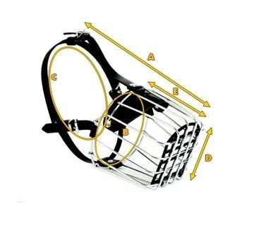 Dingo Muselière En Métal Pour Chien Taille 5 – Image 2