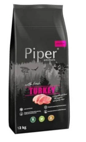 Dolina Noteci Piper Animals Junior Avec Dinde 12kg
