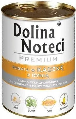 Dolina Noteci Premium Canard Au Potiron 400g X6