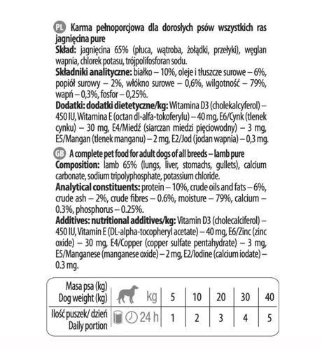 Dolina Noteci Premium Pure Agneau 500g X12 – Image 2