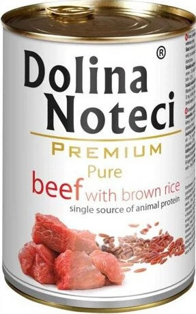 Dolina Noteci Premium Pure Boeuf Avec Riz Brun 800g X6 – Image 2