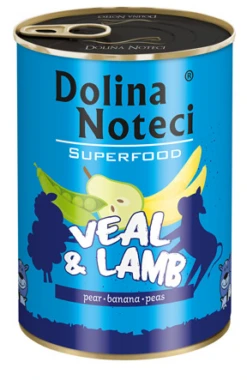 Dolina Noteci Superfood Veau Et Agneau 400g X6