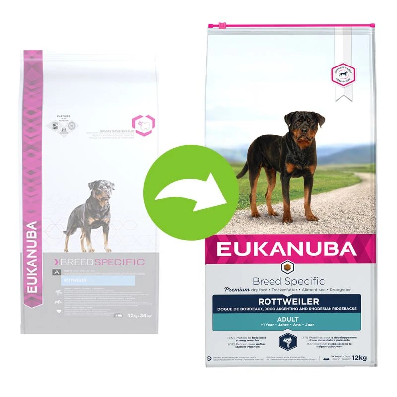 EUKANUBA Breed Specific Rottweiler 12kg – Image 2