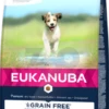 EUKANUBA Puppy&Junior Small/Medium Sans Céréales 3kg +Surprise Gratuit Pour Votre Chien