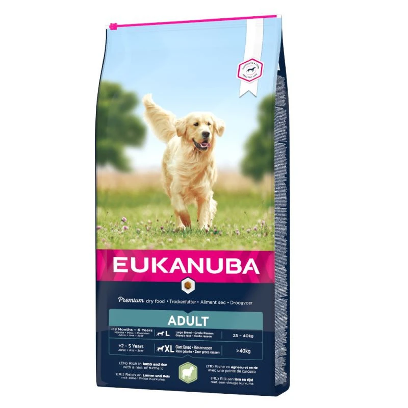 Eukanuba Adult Large Breed Agneau & Riz 12kg+ Surprise Gratuite Pour Votre Chien – Image 2