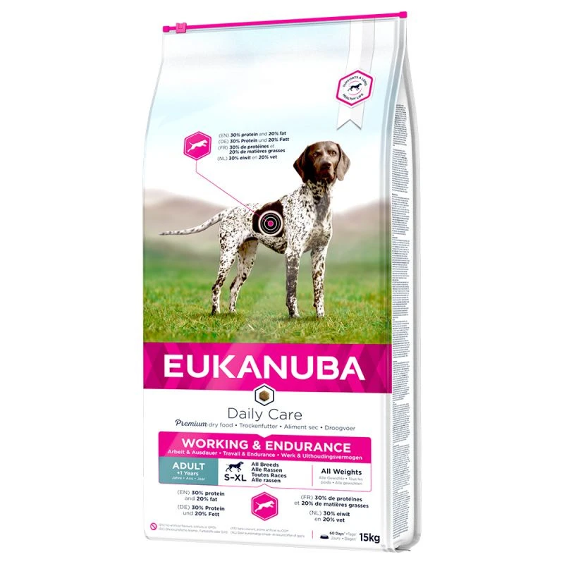 Eukanuba Daily Care Working & Endurance Adult 15kg+ Surprise Gratuite Pour Votre Chien – Image 3