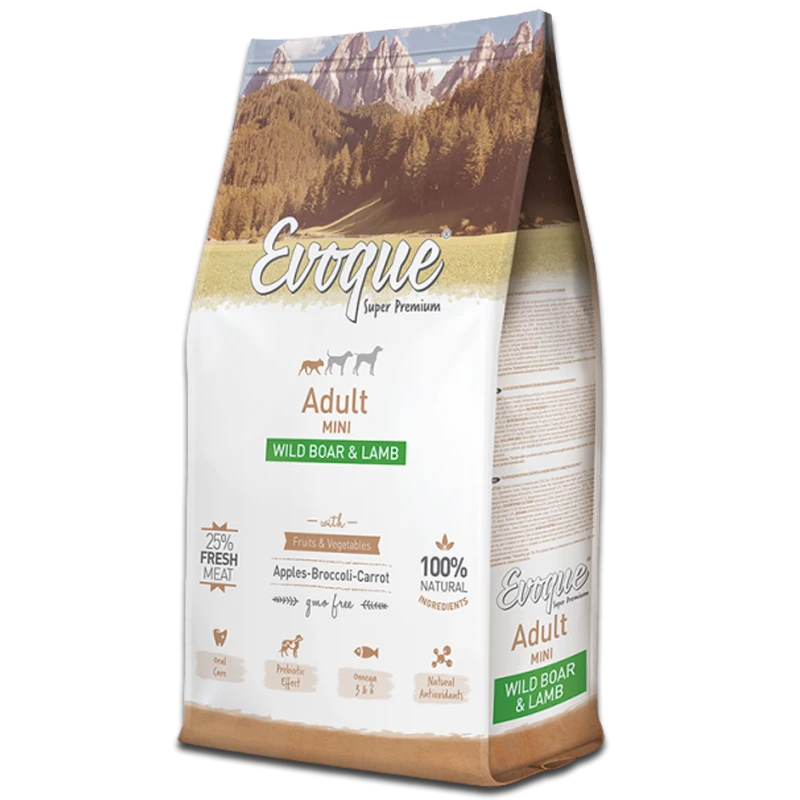 Evoque Adult Mini Venison Avec Agneau Super Premium 8kg