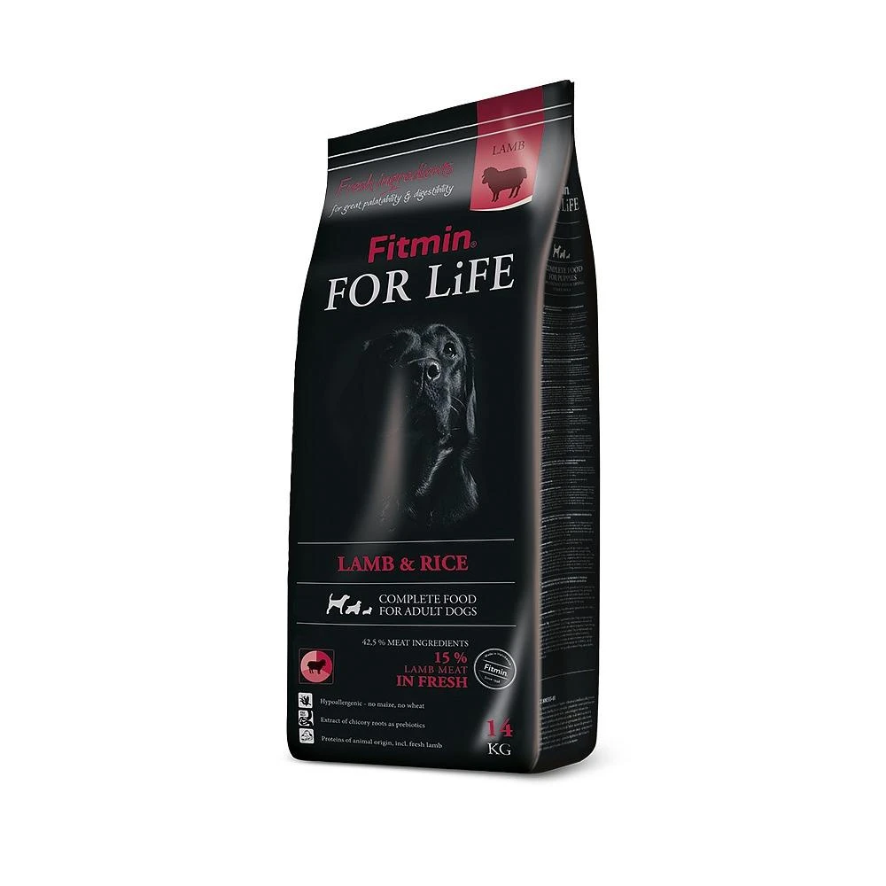 FITMIN For Life Agneau Et Riz 14 Kg