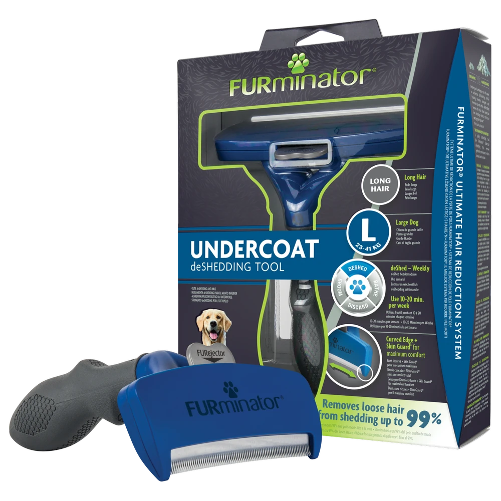 FURMINATOR Outil De Peignage Du Sous-poil Pour Chiens De Grandes Races à Poils Longs