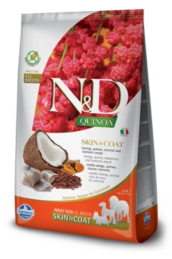 Farmina N&D Quinoa Canine Herring Skin&Coat 2,5kg