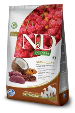 Farmina N&D Quinoa Canine Venison Skin&Coat 7kg