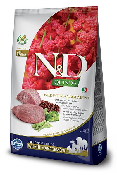 Farmina N&D Quinoa Canine Weight Management Lamb 7kg