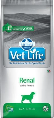 Farmina Vet Life Canine Renal 2kg+Surprise Gratuite Pour Chien