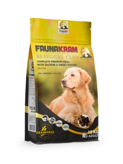 Faunakram Premium Grain Free Dog Salmon 15 Kg