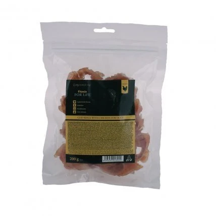 Fitmin Dog Treat Cod Rings With Chicken 200g X2 – Image 2