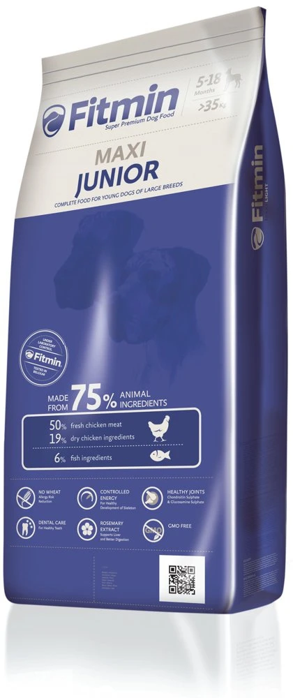 Fitmin Maxi Junior Poulet 15kg