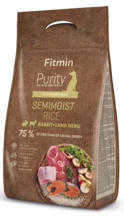 Fitmin Purity Riz Semimaliste Lapin&Agneau 800g X2