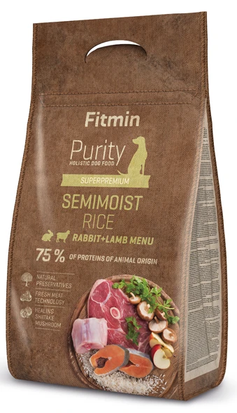 Fitmin Purity Riz Semimaliste Lapin&Agneau 800g X2
