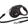 Flexi Laisse New Classic S Corde 8m Jusqu'à 12kg Noir+ Surprise Gratuite Pour Chien