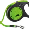 Flexi Laisse New Classic S Sangle 5m Jusqu'à 15kg Vert Néon