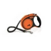 Flexi Laisse Original Xtreme L Ruban 5m Jusqu'à 65kg Orange