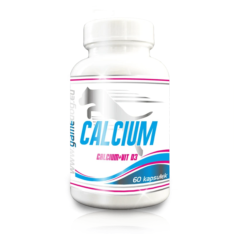 GAME DOG Calcium+D3 60 Capsules