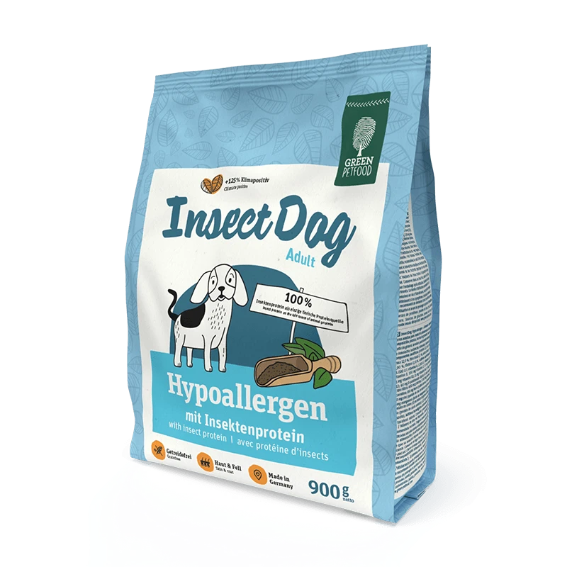 GREEN PETFOOD InsectDog Hypoallergénique 900g