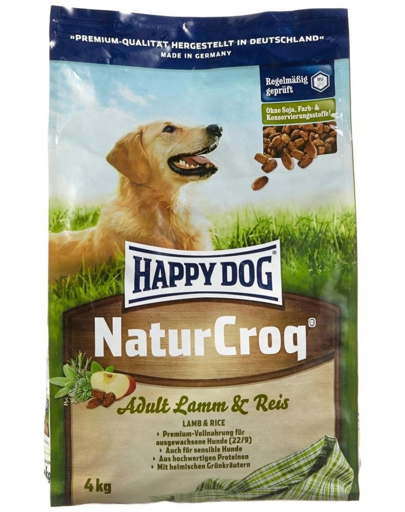 Happy Dog NaturCroq Adult Agneau & Riz 4kg – Image 2
