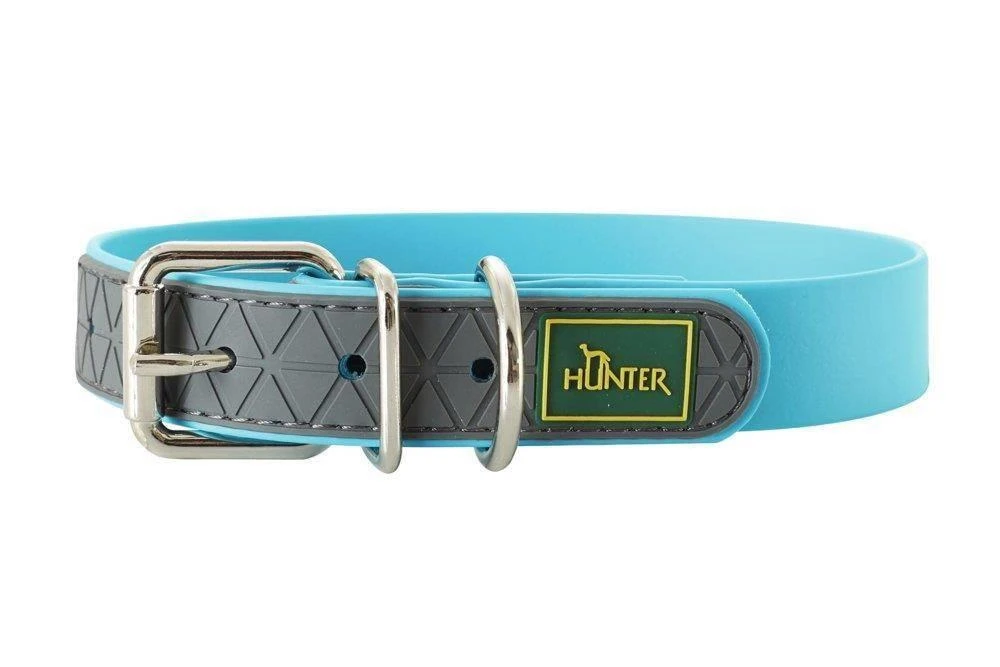Hunter Convenience Collier Pour Chien Turquoise 55cm