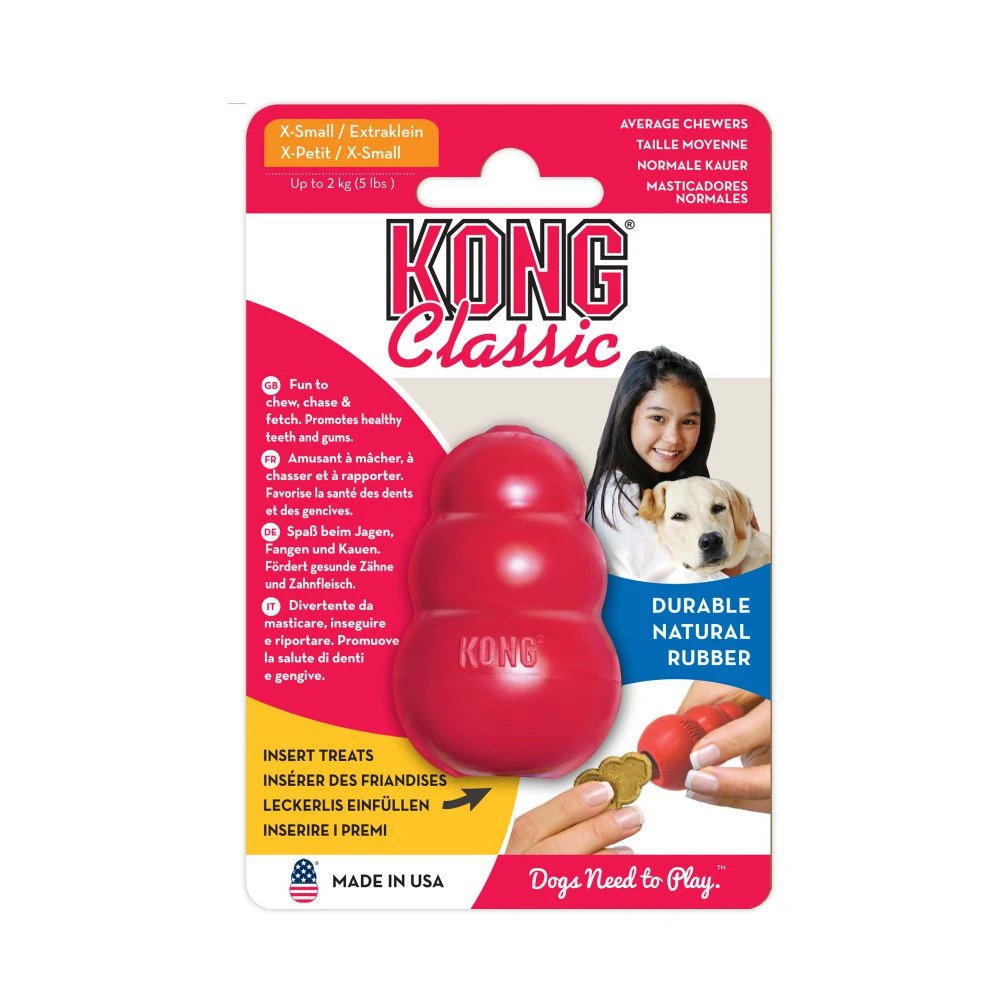 KONG Classic (M) Rouge – Image 2