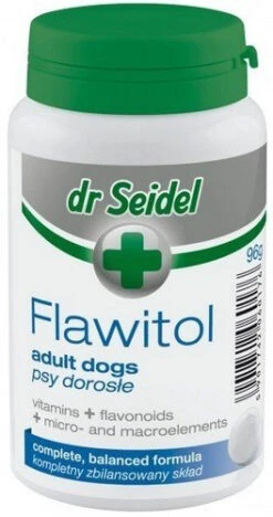Laboratoire DermaPharm Dr Seidel Flawitol Pour Chiens Adultes 200 Comprimés