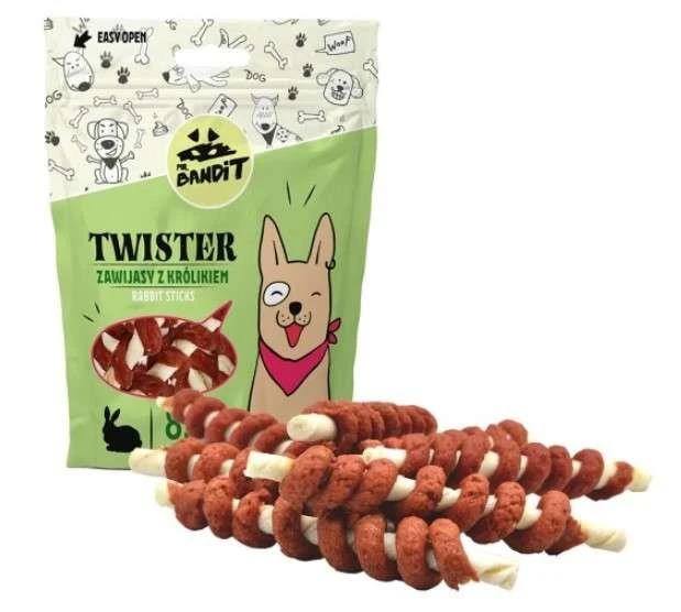 MR. BANDIT TWISTER AVEC LAPIN 500G