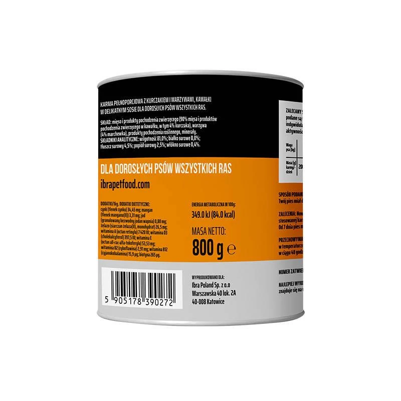 Mr.BIG Morceaux En Sauce Avec Poulet 8x800g Pour Chiens – Image 3