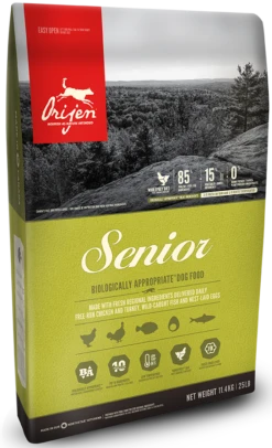 ORIJEN Dog Senior 11,4kg + Surprise Gratuite Pour Chien