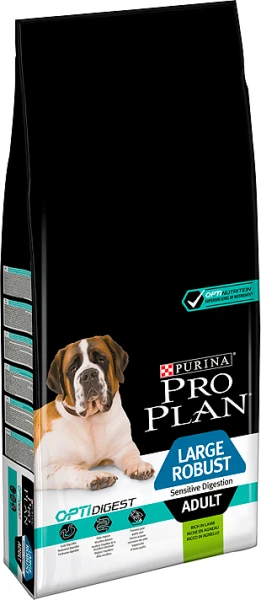 PURINA PRO PLAN PRO PLAN Sensitive Digestion Large Robust Croquettes Pour Chien Adulte Riche En Agneau 14kg + Surprise Pour Votre Chien – Image 2