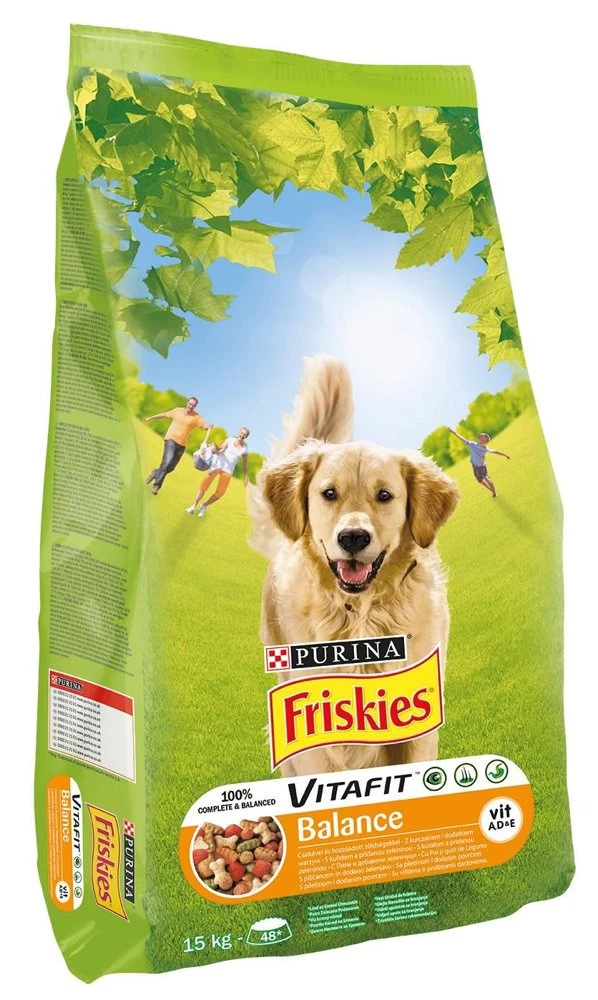 PURINA Friskies Balance Poulet Aux Légumes 15kg – Image 2