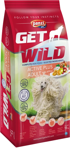 Panzi GetWild ADULT ACTIVE PLUS 15k